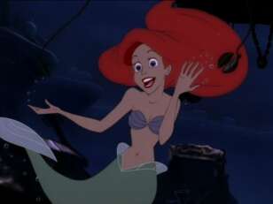 sirenetta ariel che canta